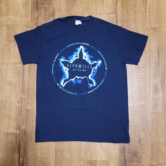 Alphaville 2017 U.S. Tour T-shirt - Picture 1 of 4